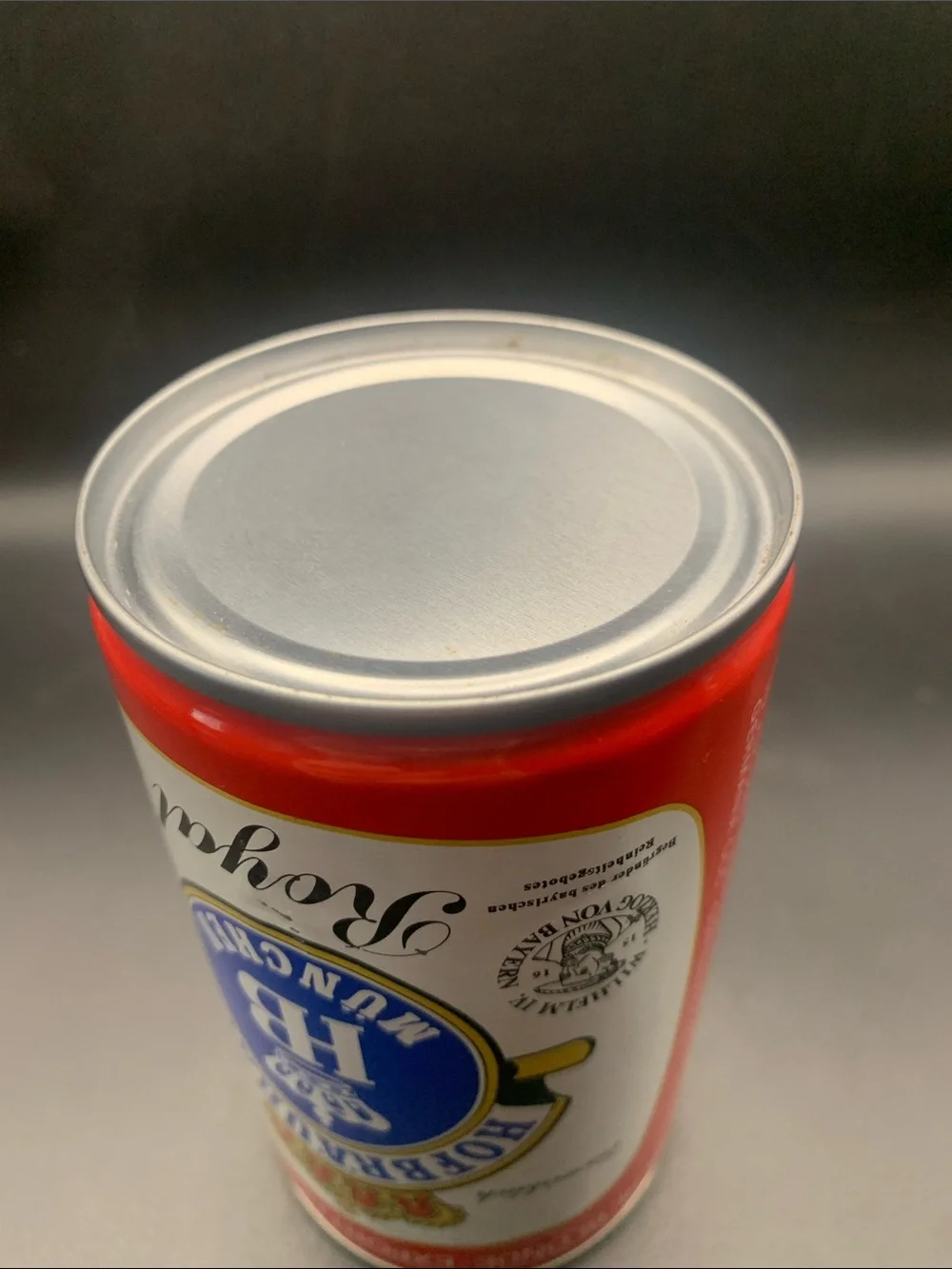 Vintage Beer Can Hofbrauhaus Munchen Royal Light Beer Export Empty Steel Can